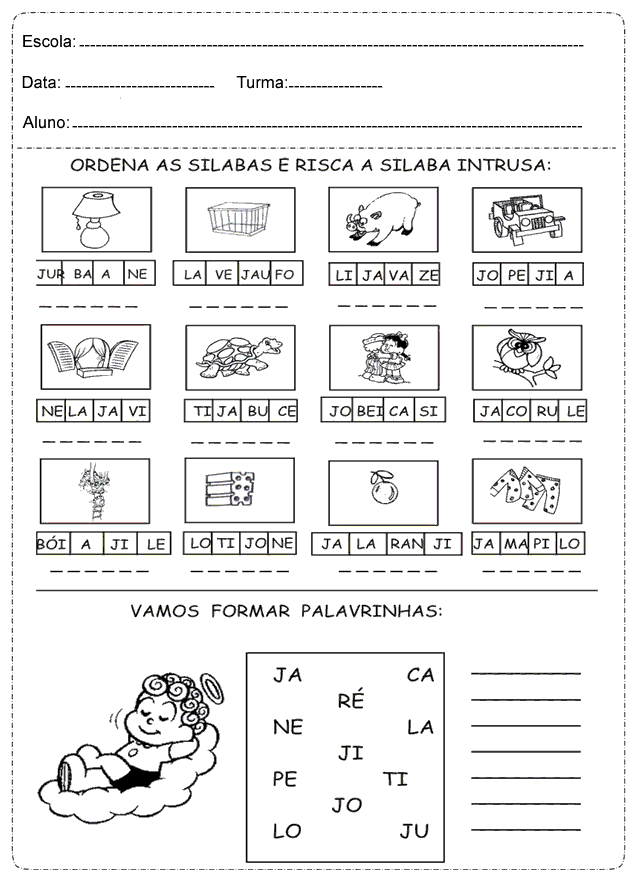 Atividades de Português 1º, 2º, 3º, 4º e 5º ano do Ensino Fundamental