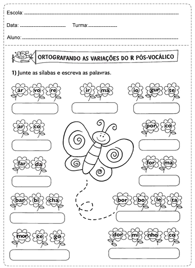 Atividades de português 2 ano do Ensino Fundamental 