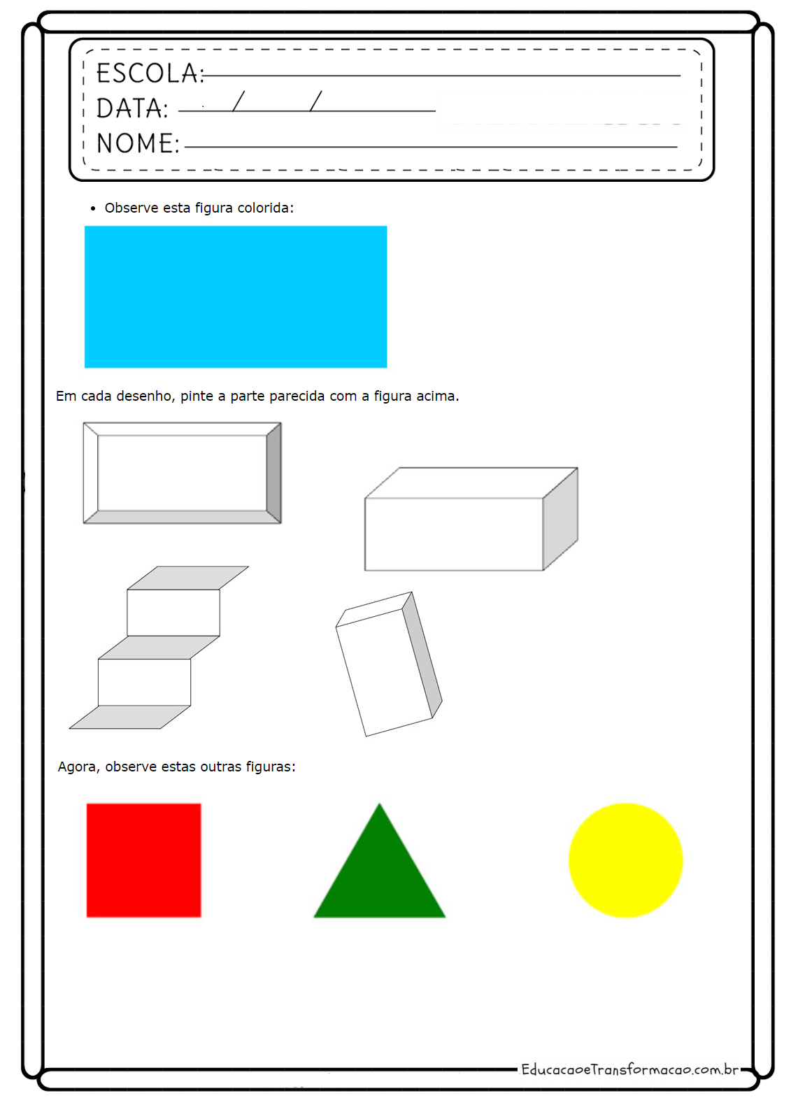 Featured image of post Formas Geom tricas Coloridas Para Imprimir Juego divertido para armar formas geom tricas con palitos de helado pintados con colores divertidos