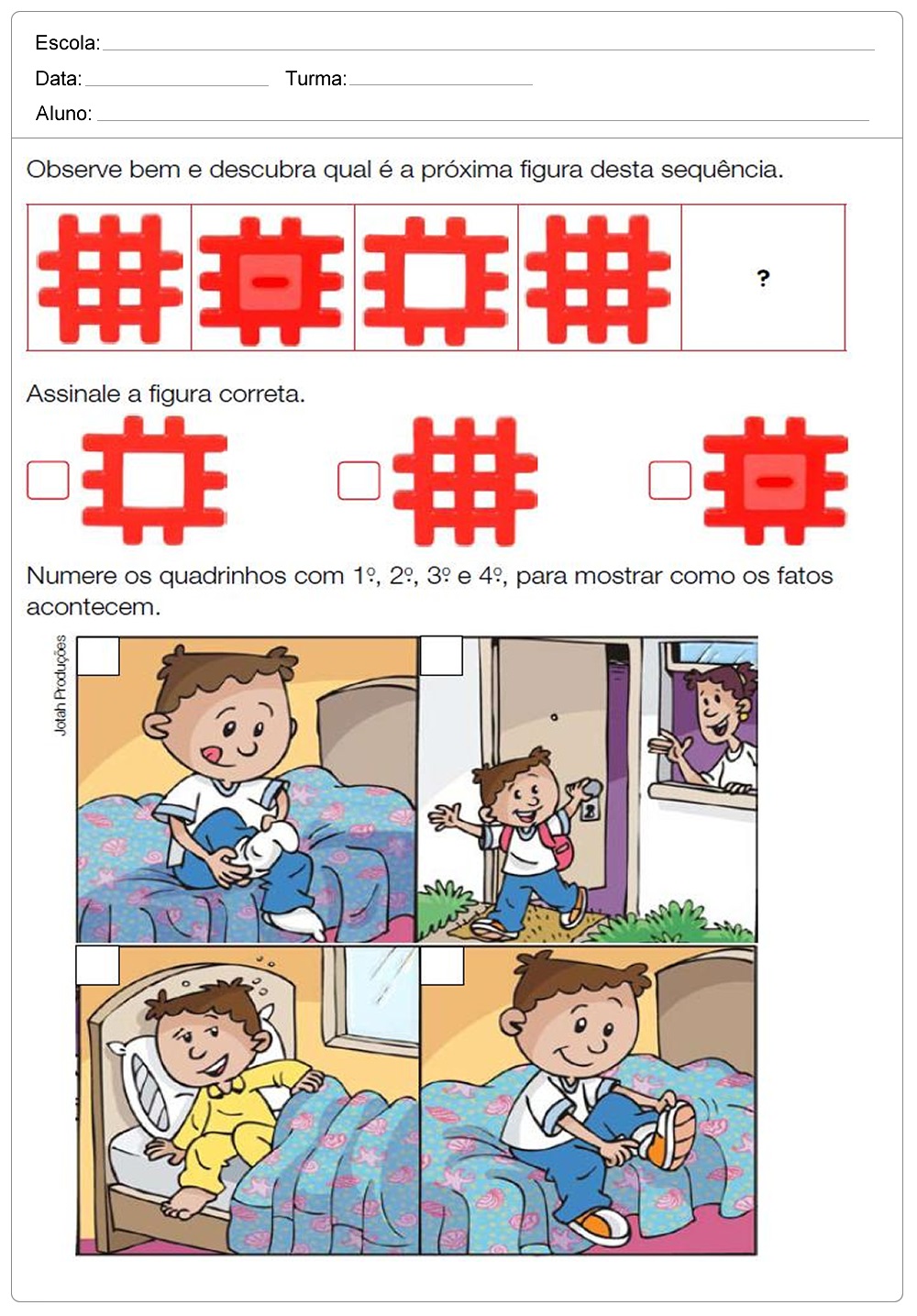 Atividades de Matemática 2 ano do Ensino Fundamental - Para Imprimir.