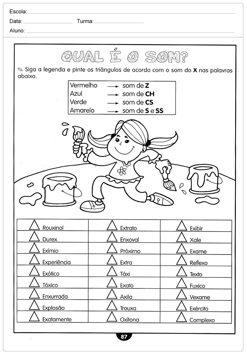 Atividades de Português 1º, 2º, 3º, 4º e 5º ano do Ensino Fundamental