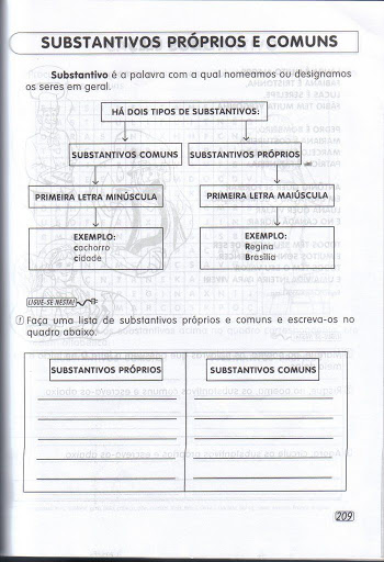 Atividades de Português 4º ano do Ensino Fundamental - Para Imprimir.