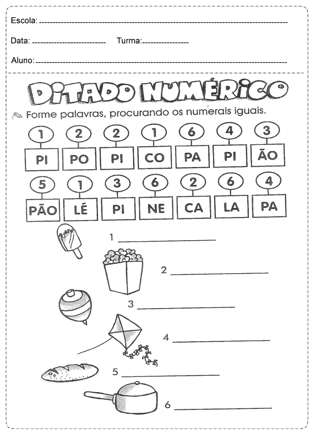 Atividades de Português para o 2 ano - Ensino Fundamental - Imprimir.