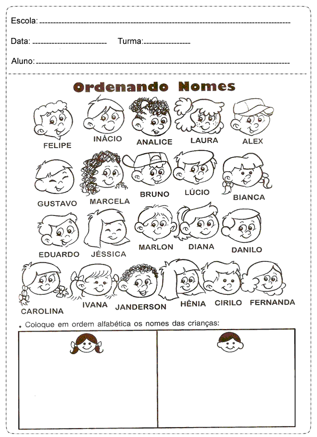Atividades de Português para o 2 ano - Ensino Fundamental - Imprimir.