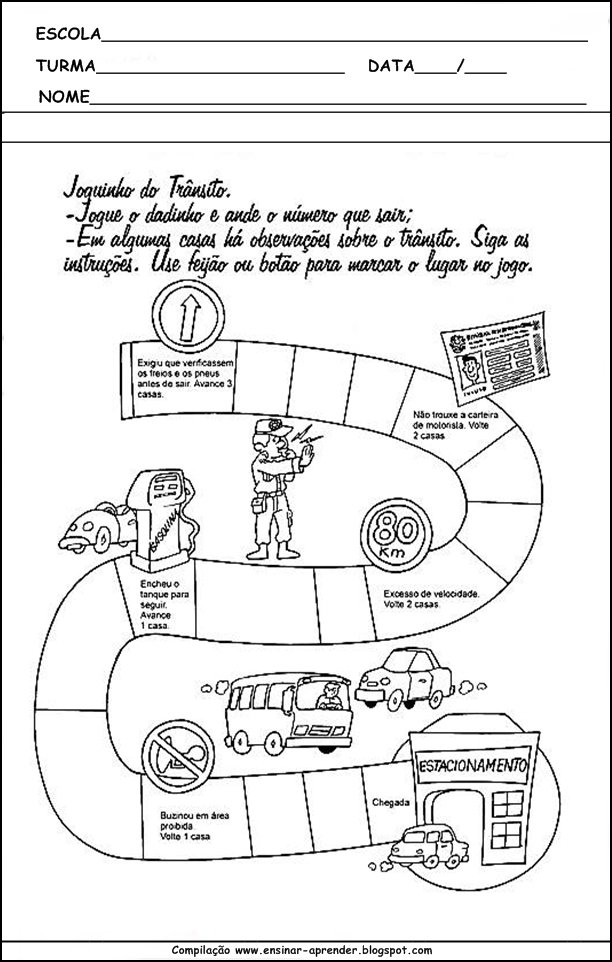 Projeto Semana do Trânsito: Atividades Educativas semana do transito