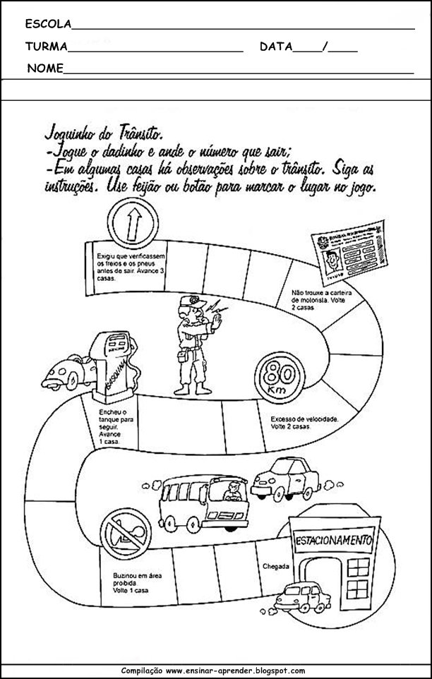 Projeto Semana do Trânsito: Atividades Educativas semana do transito