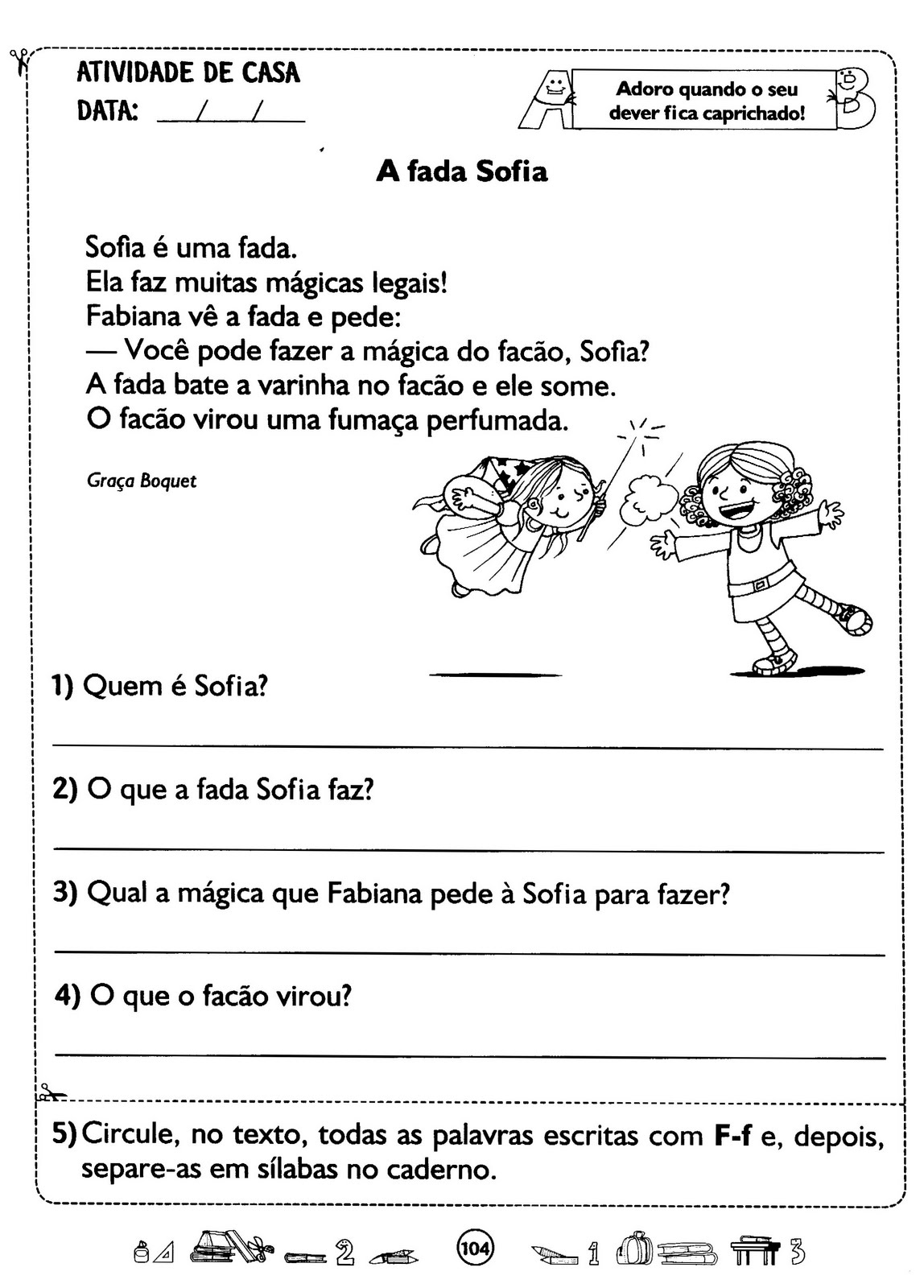 Atividades de interpretação de texto 2 ano imprimir: Ensino Fundamental.