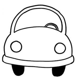 Moldes de Carro de frente: Lembrancinhas semana do trânsito. – Educação ...