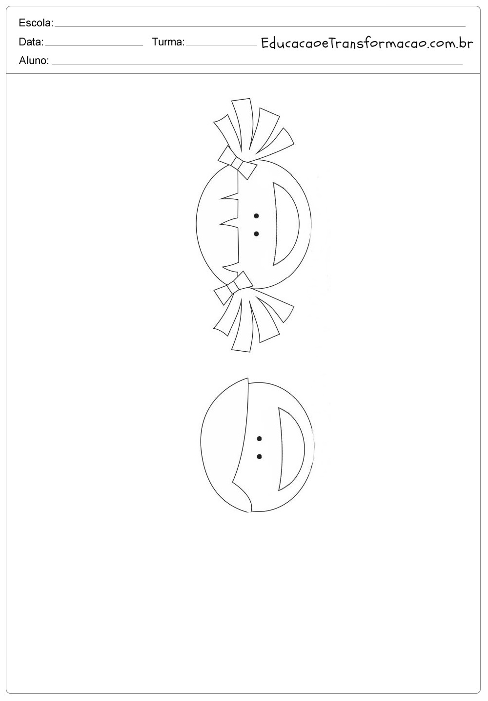  Lembrancinhas para o dia das Crianças com moldes para imprimir.