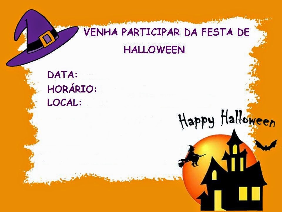 Mensagens Dia das Bruxas - Halloween - Frases Curtas e Cartões.