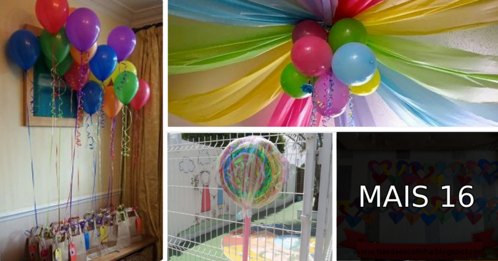 Decoração da escola para Dia das Crianças