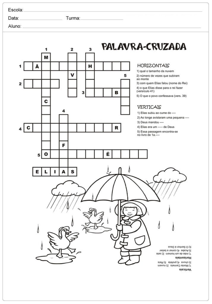 Atividades de Ensino Religioso para imprimir e baixar em PDF.