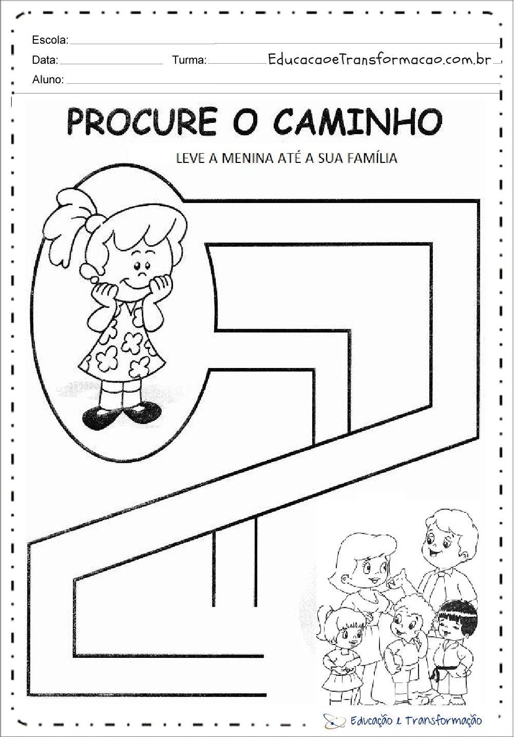 Atividades sobre Família - Educação Infantil