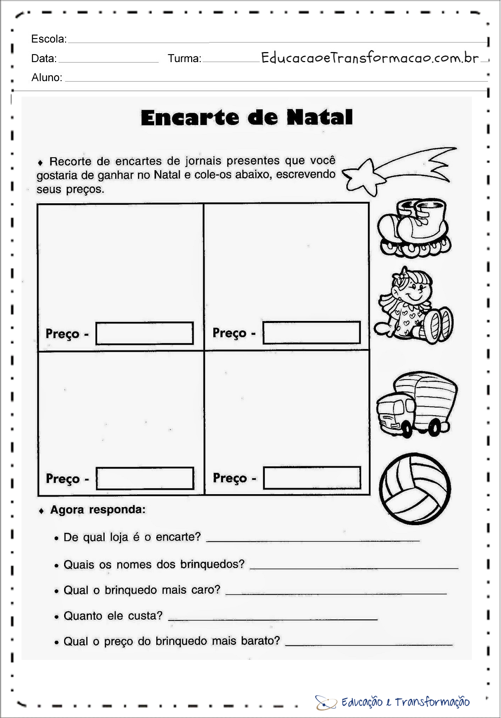 Atividades de Natal 1 ano do Ensino Fundamental pra imprimir Atividades de Natal 1 ano do Ensino Fundamental pra imprimir