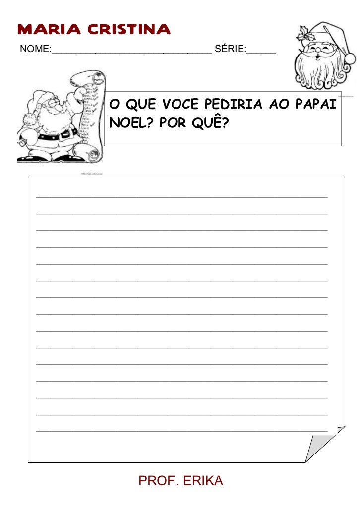 Atividades de Natal 3 ano do Ensino Fundamental para imprimir