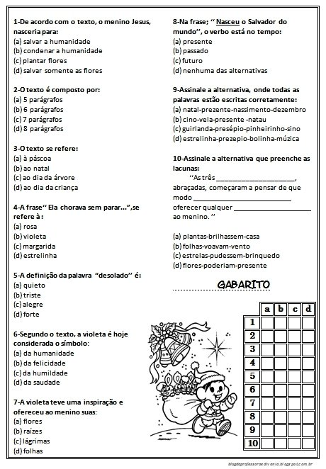 Atividades de Natal 5 ano do Ensino Fundamental - Series Iniciais Atividades de Natal 5 ano do Ensino Fundamental - Series Iniciais