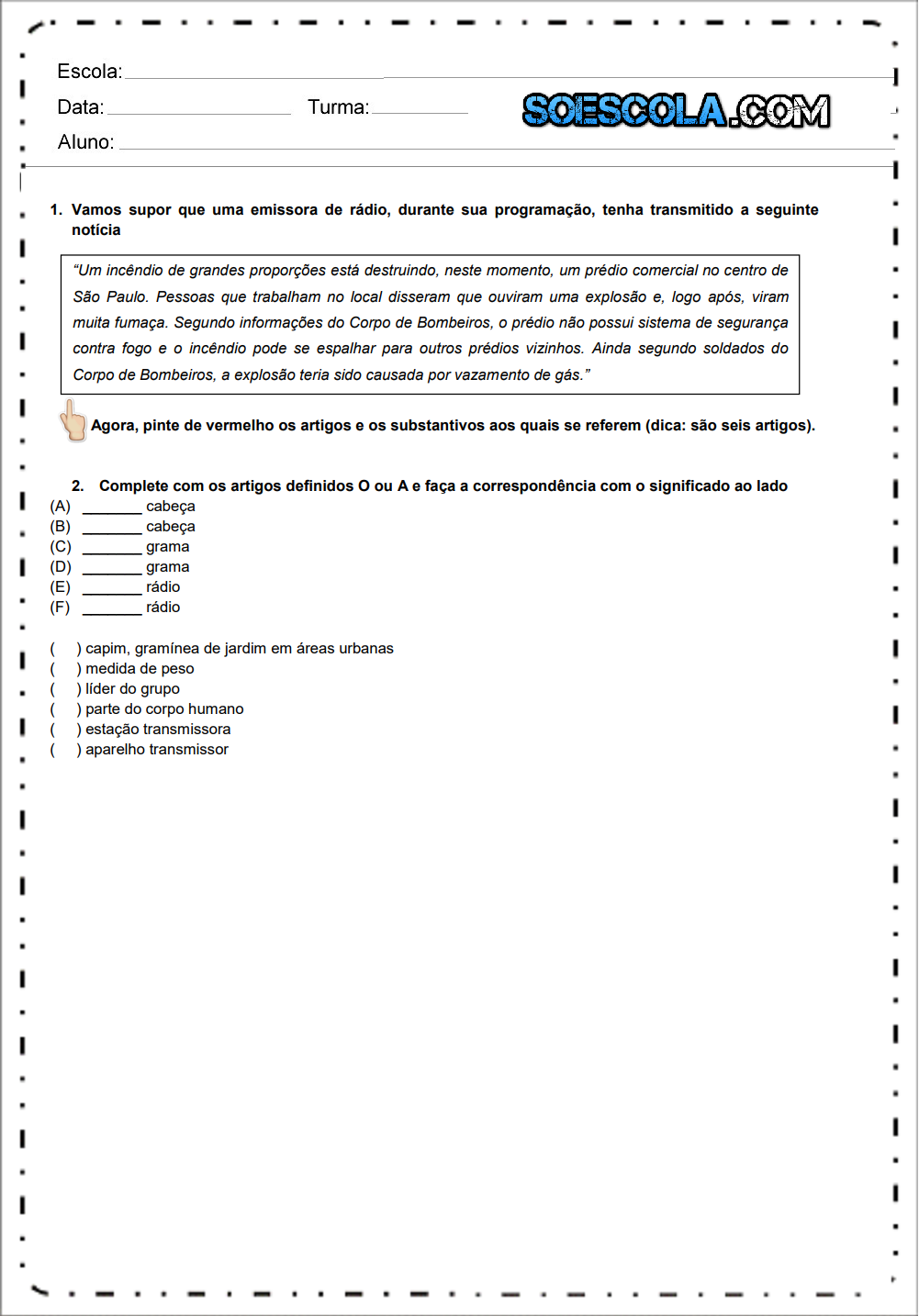 Substantivo concreto e abstrato exemplos