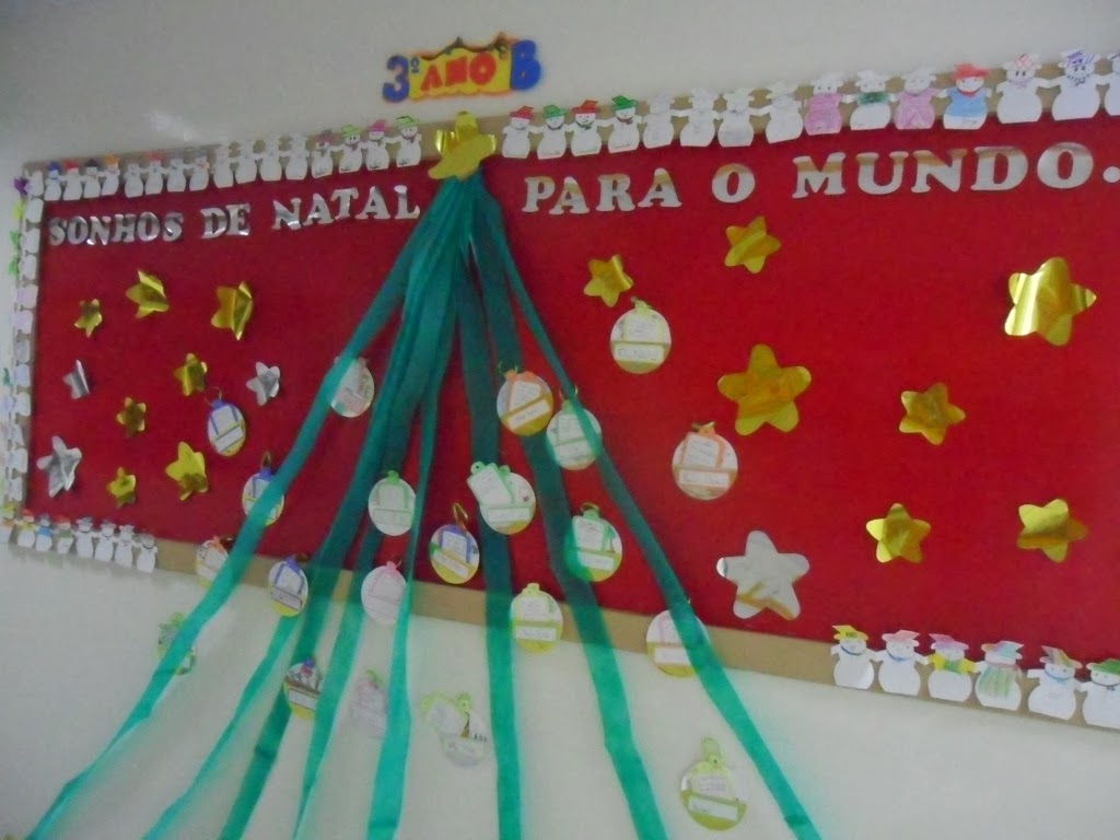 Murais de Natal para escola - Cartazes para o Natal em EVA e Feltro