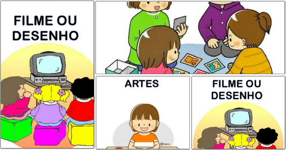 Cartazes de Rotina para Educação Infantil