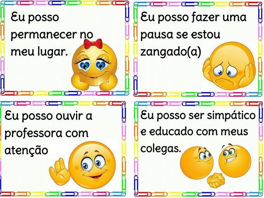 Combinados de sala de aula - Placas e Regrinhas para Educação Infantil