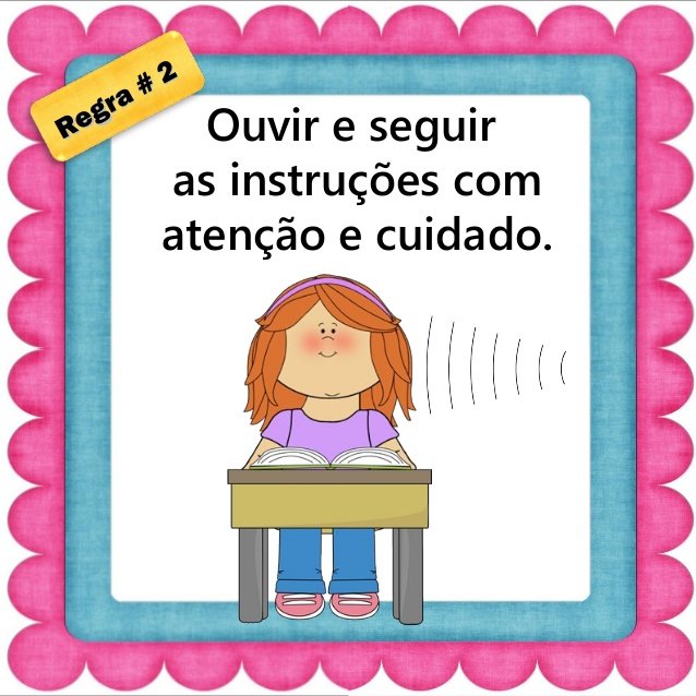 Combinados para sala de aula para Educação Infantil 