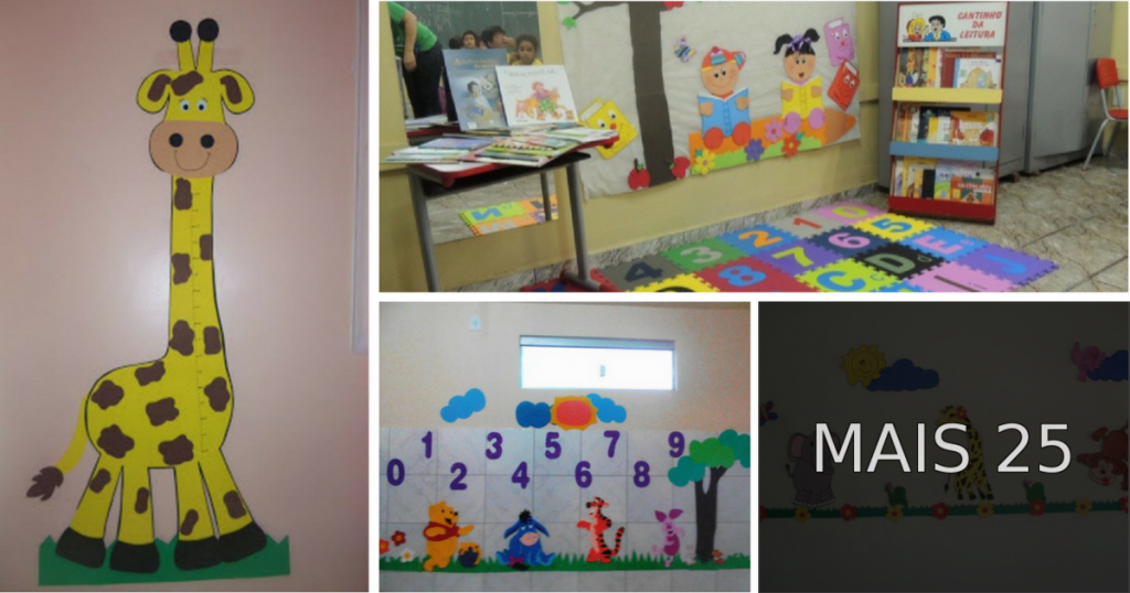 Decoração de sala de aula para Educação Infantil - Painéis e Cartazes