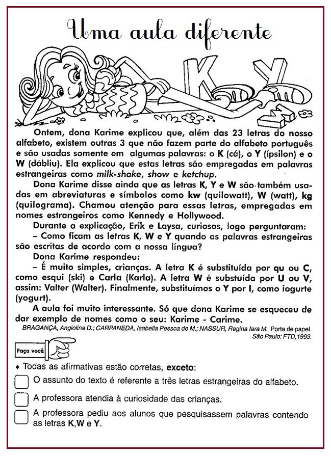 Texto para o primeiro dia de aula - Textos e Mensagens volta às aulas