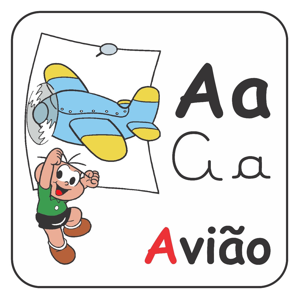 Alfabeto Ilustrado Com 4 Tipos De Letras Cartazes De Parede Para Imprimir