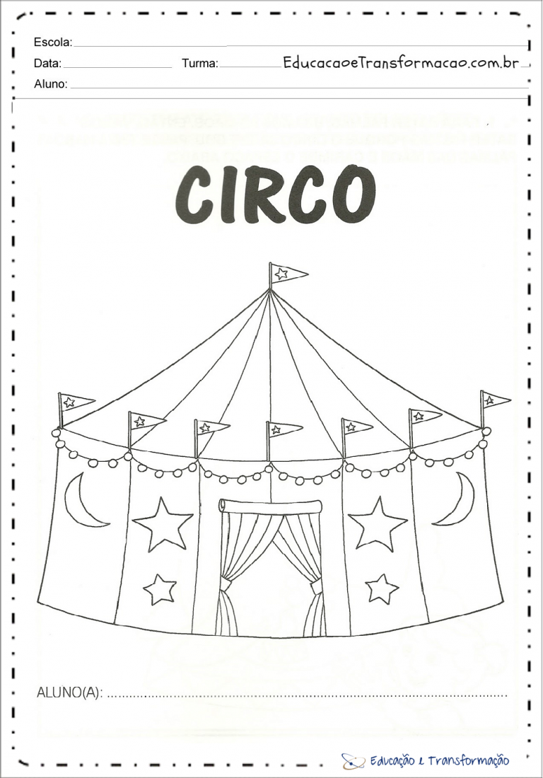 Atividades Dia do Circo para Educação Infantil e Ensino Fundamental