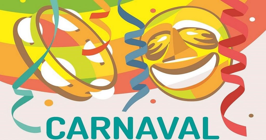 Desenhos de carnaval para colorir