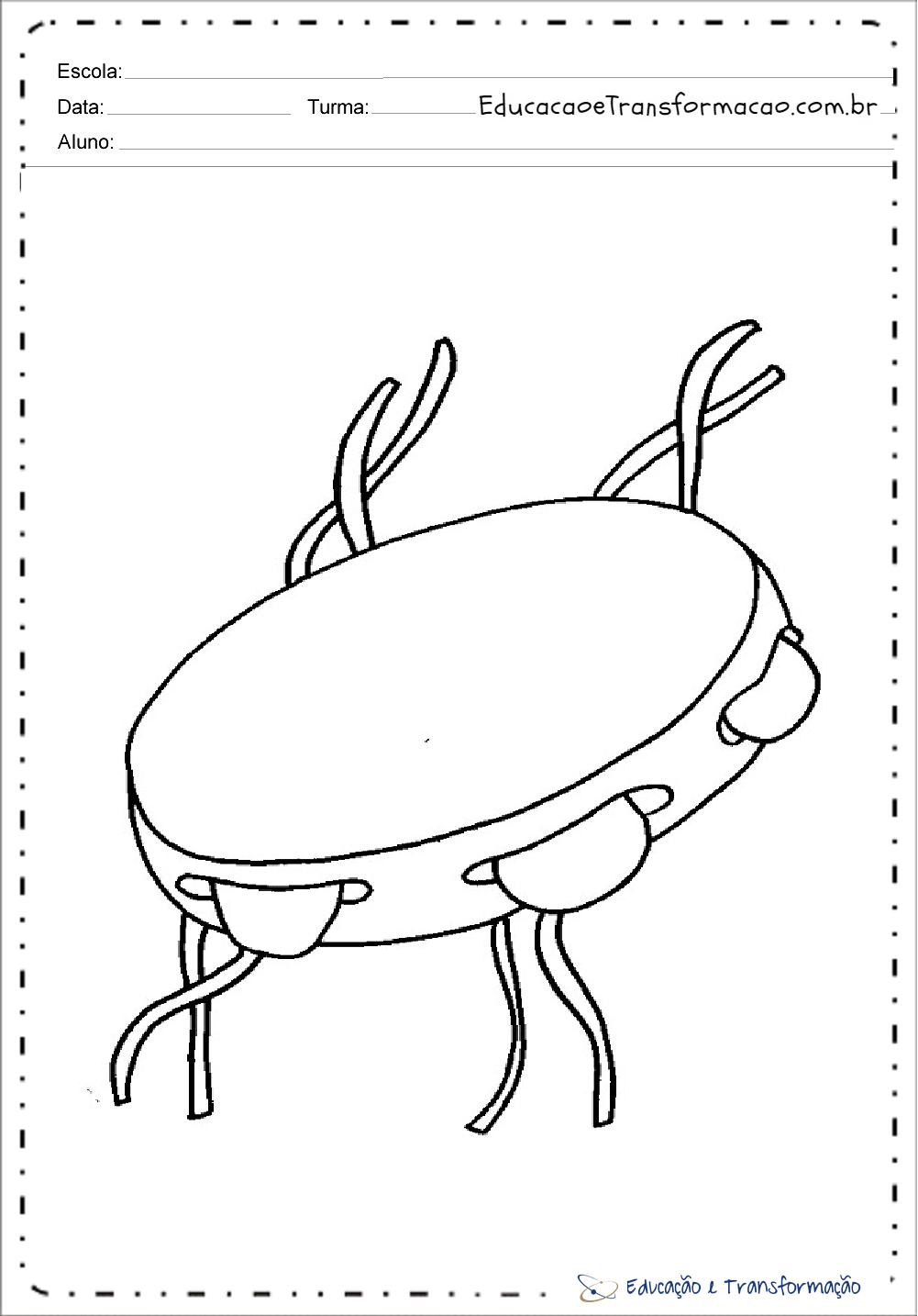 Desenhos de carnaval para colorir e imprimir