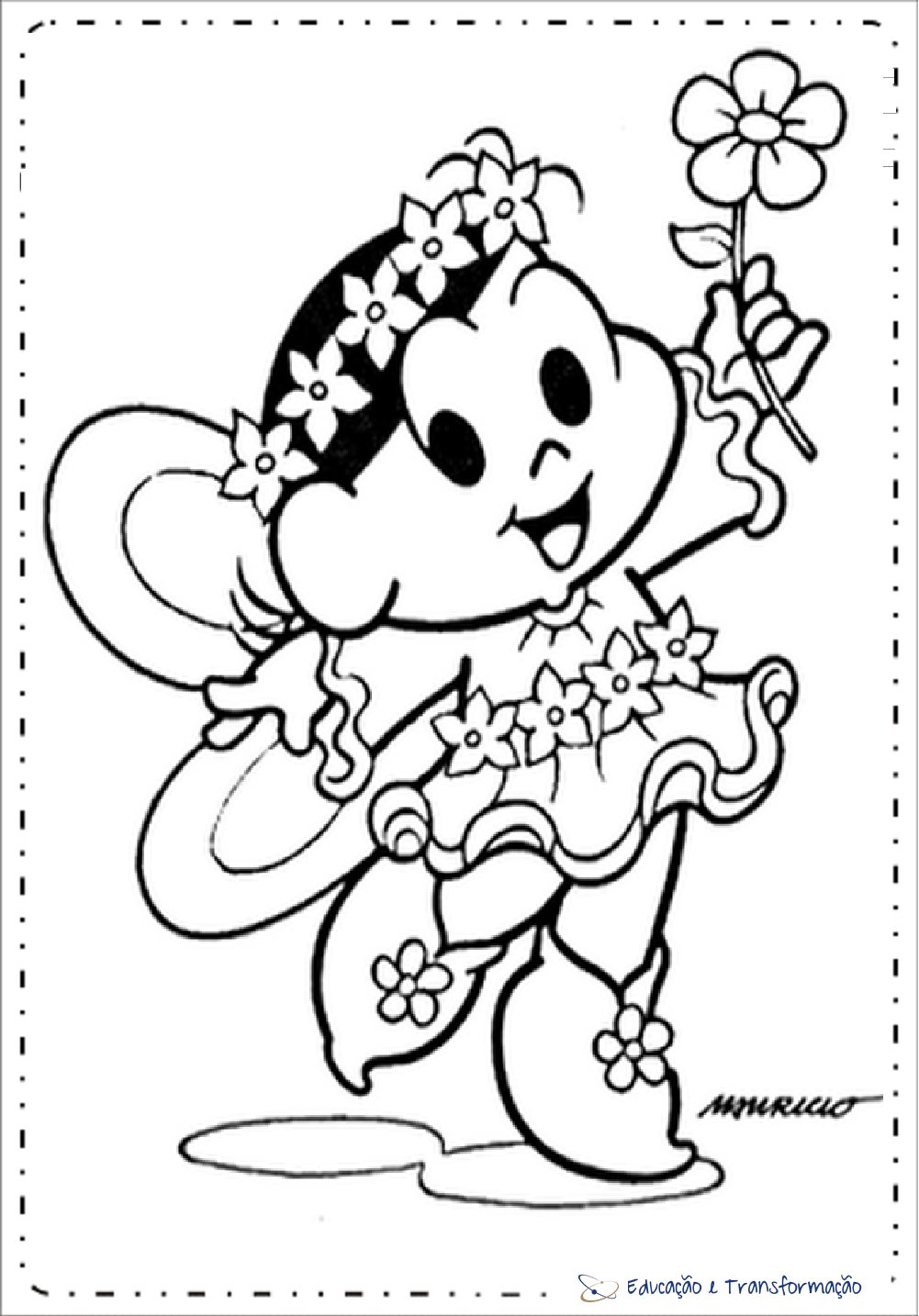 Desenhos de carnaval para colorir e imprimir