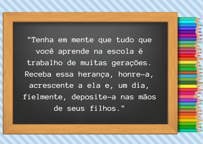 Resultado de imagem para mensagem de estÃ­mulo para volta as aulas