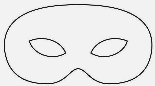 Máscaras de Carnaval - Moldes para imprimir