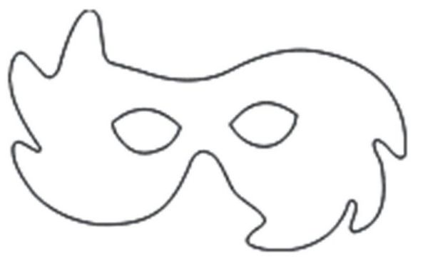 Máscaras de Carnaval - Moldes para imprimir