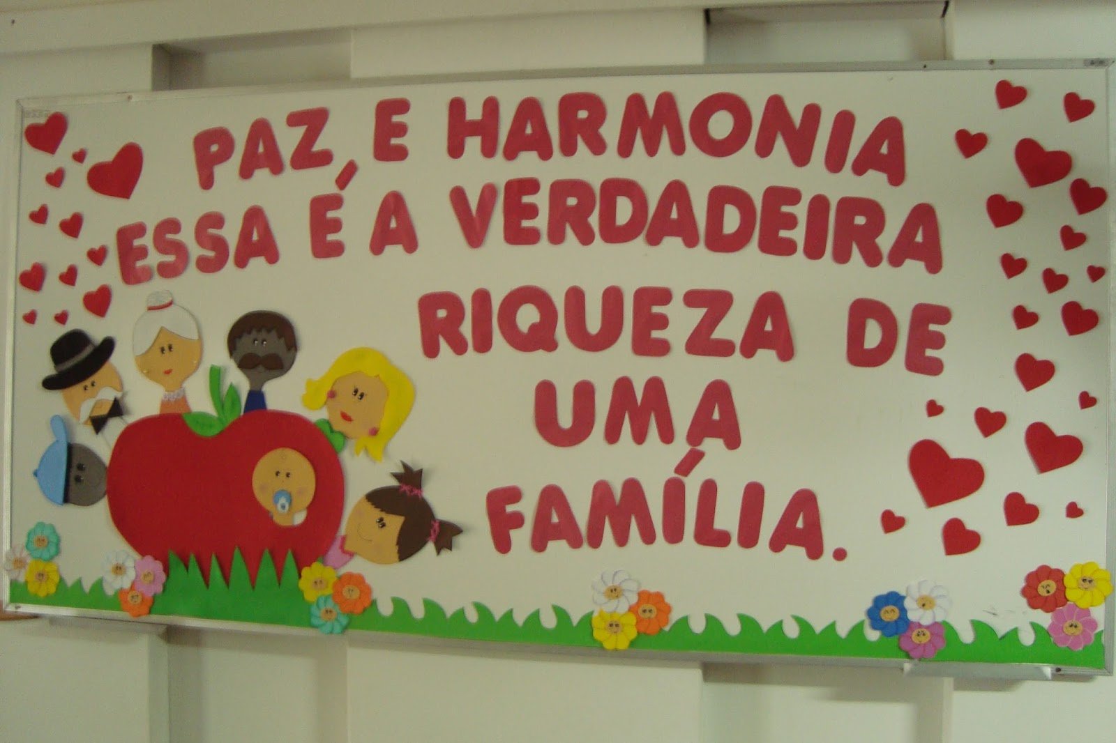 Mural dia da escola