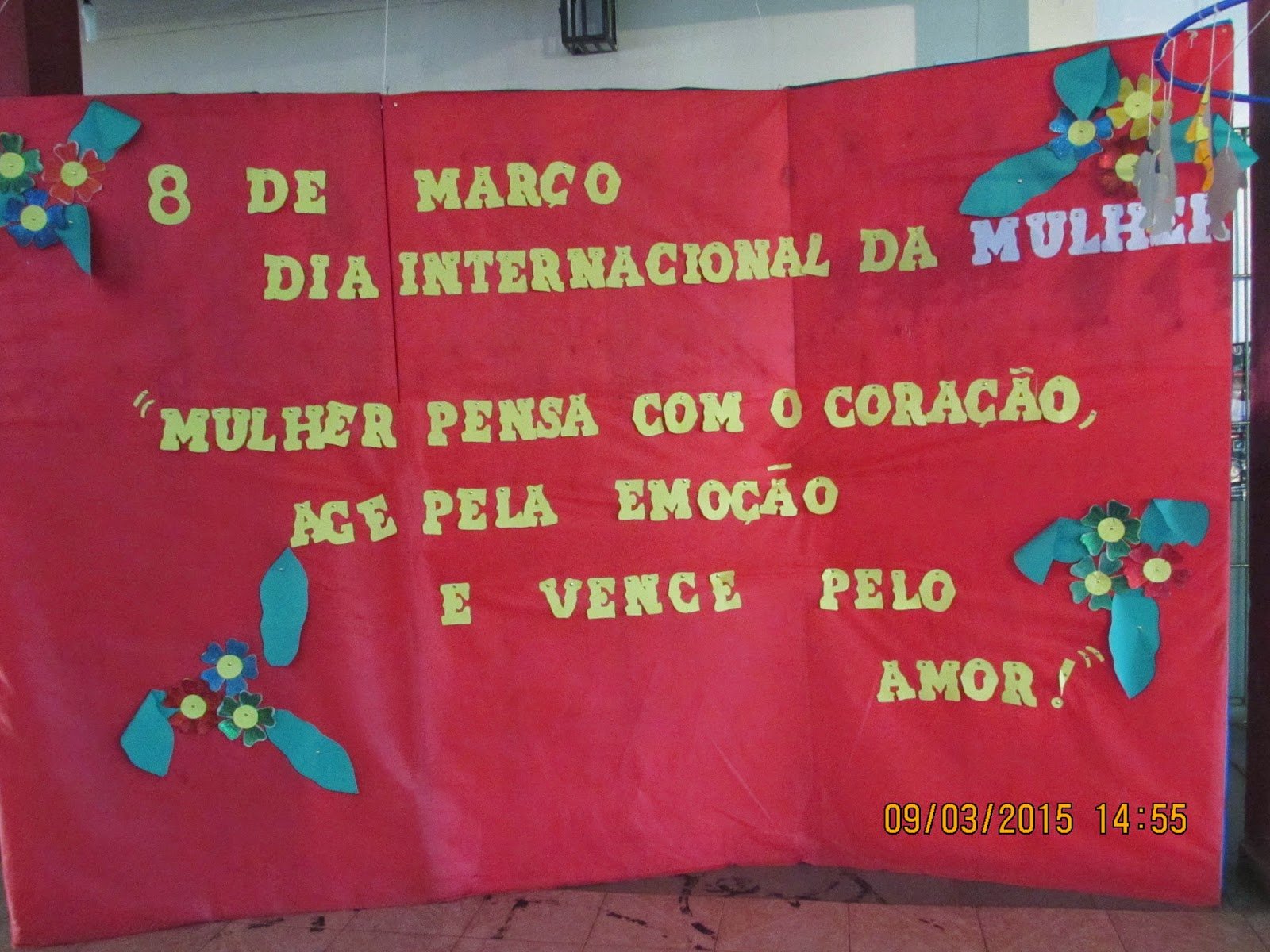 Mural dia da mulher