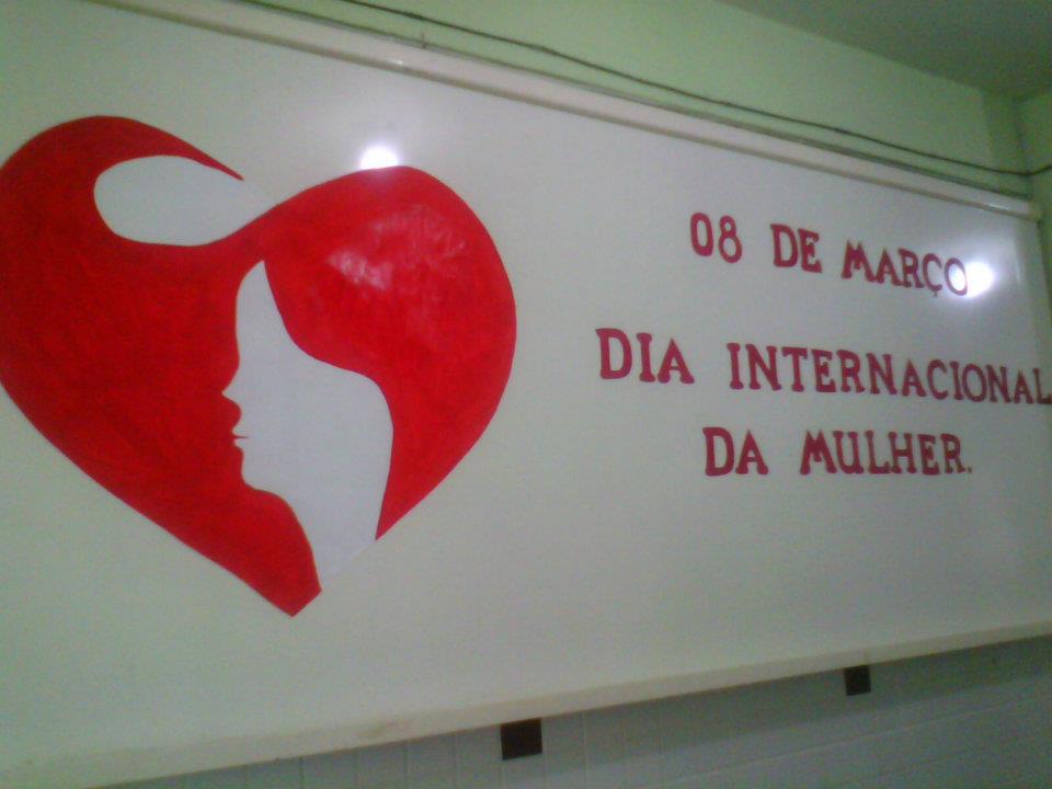 Mural dia da mulher