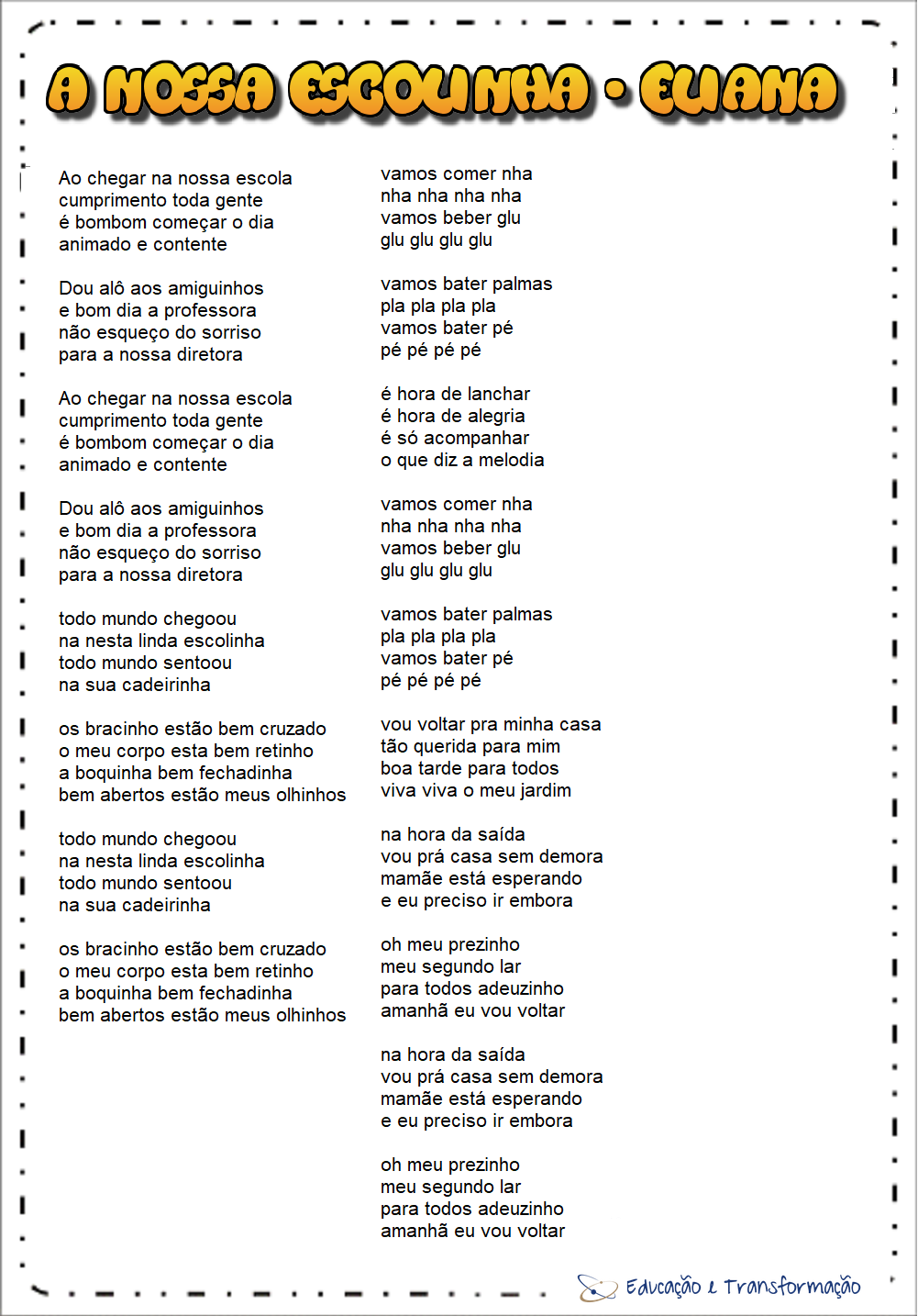 Letra Da Musica Da Da Da
