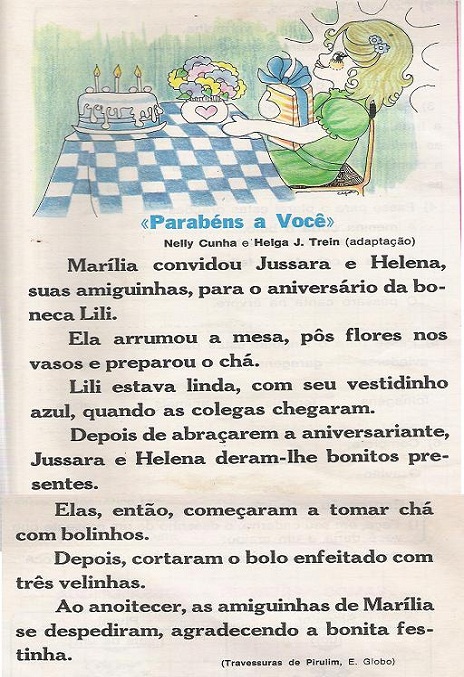 Pequenos textos para alfabetização - Textos curtos para leitura