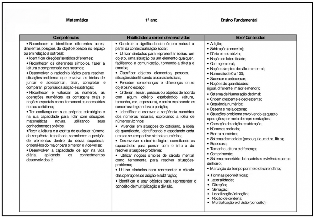 Conteudos 1 Ano Ensino Medio - FDPLEARN