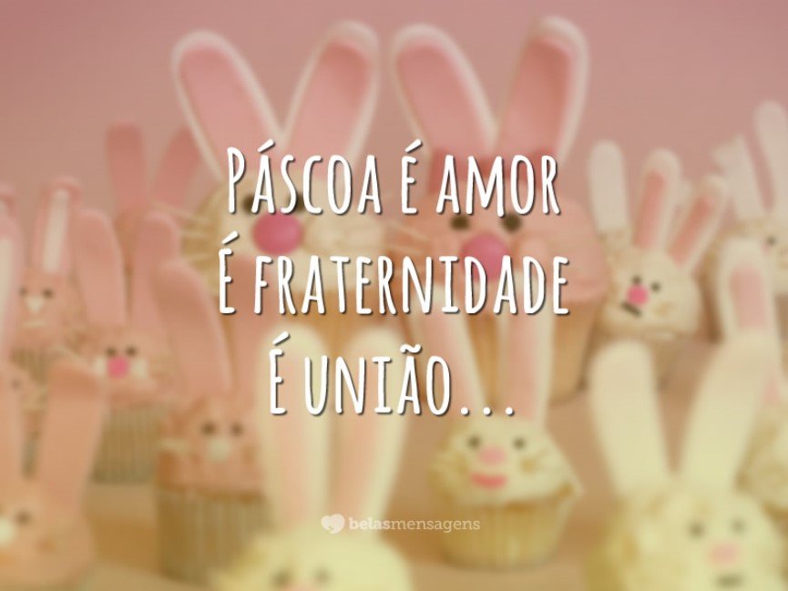 Frases de Páscoa ilustradas para Redes Sociais Frases de Páscoa ilustradas para Redes Sociais