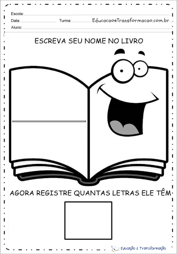 Atividades para o Dia do Livro infantil para imprimir - Atividades ...