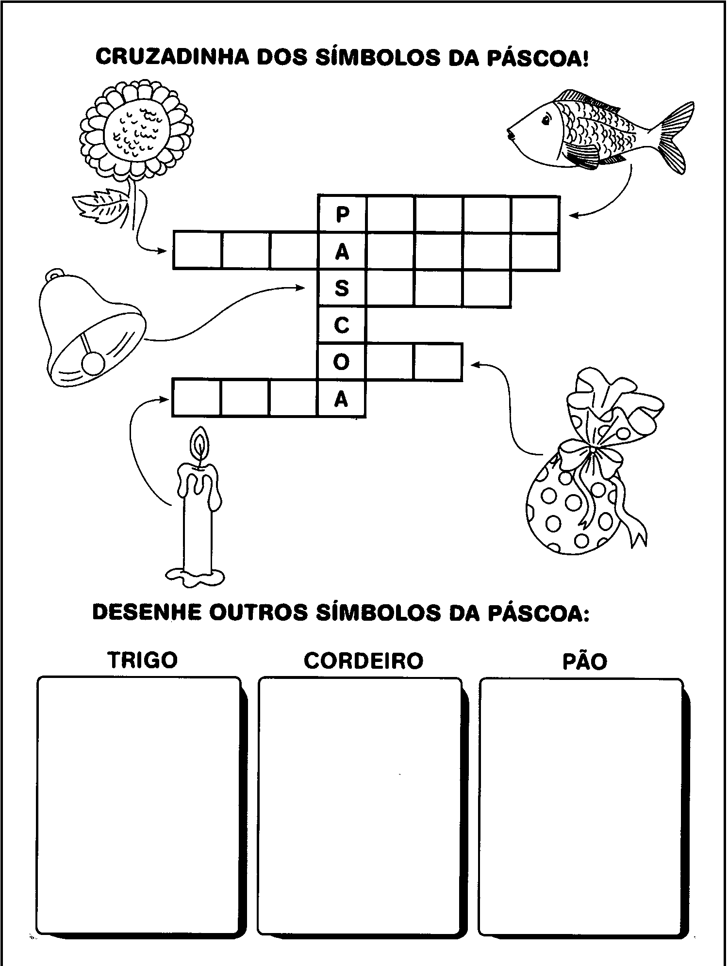 Atividades de Páscoa Educação Infantil