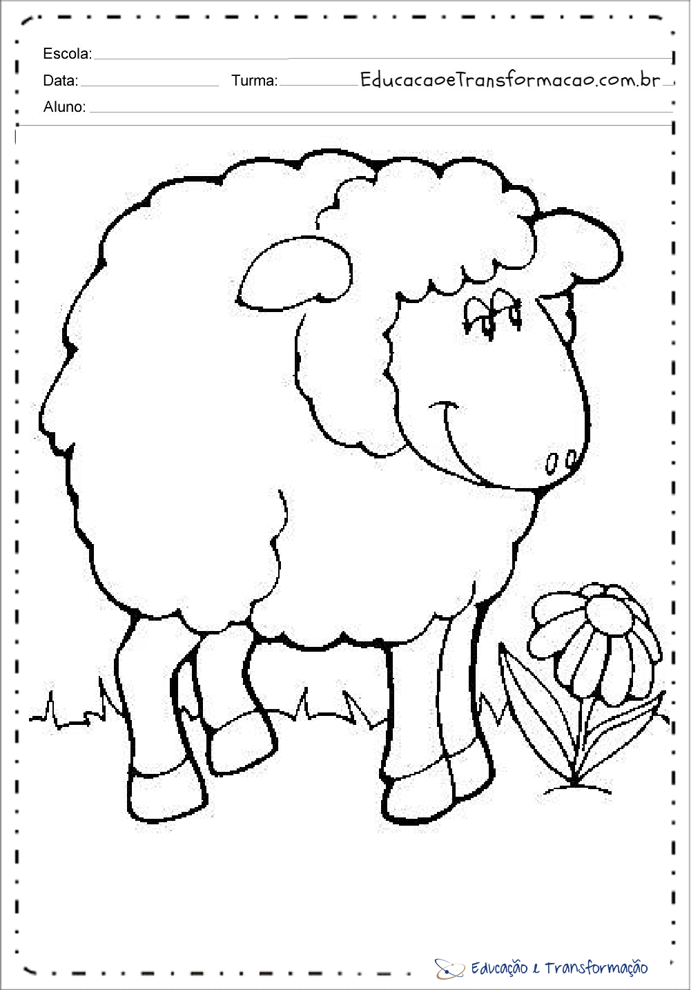 Desenhos de Ovelhas