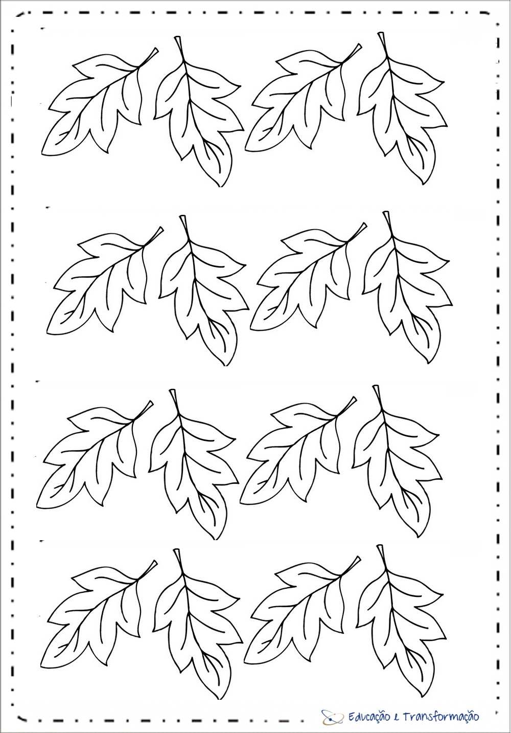 Featured image of post Molde De Folhas De Outono Para Imprimir Aproveite para usar as folhas que estar o ca das nas ruas e parques da cidade para fazer o nurture store teve essa ideia de fazer uma rvore usando folhas de verdade