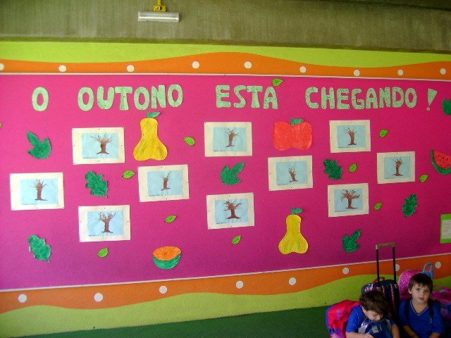 Mural de Outono para Educação Infantil