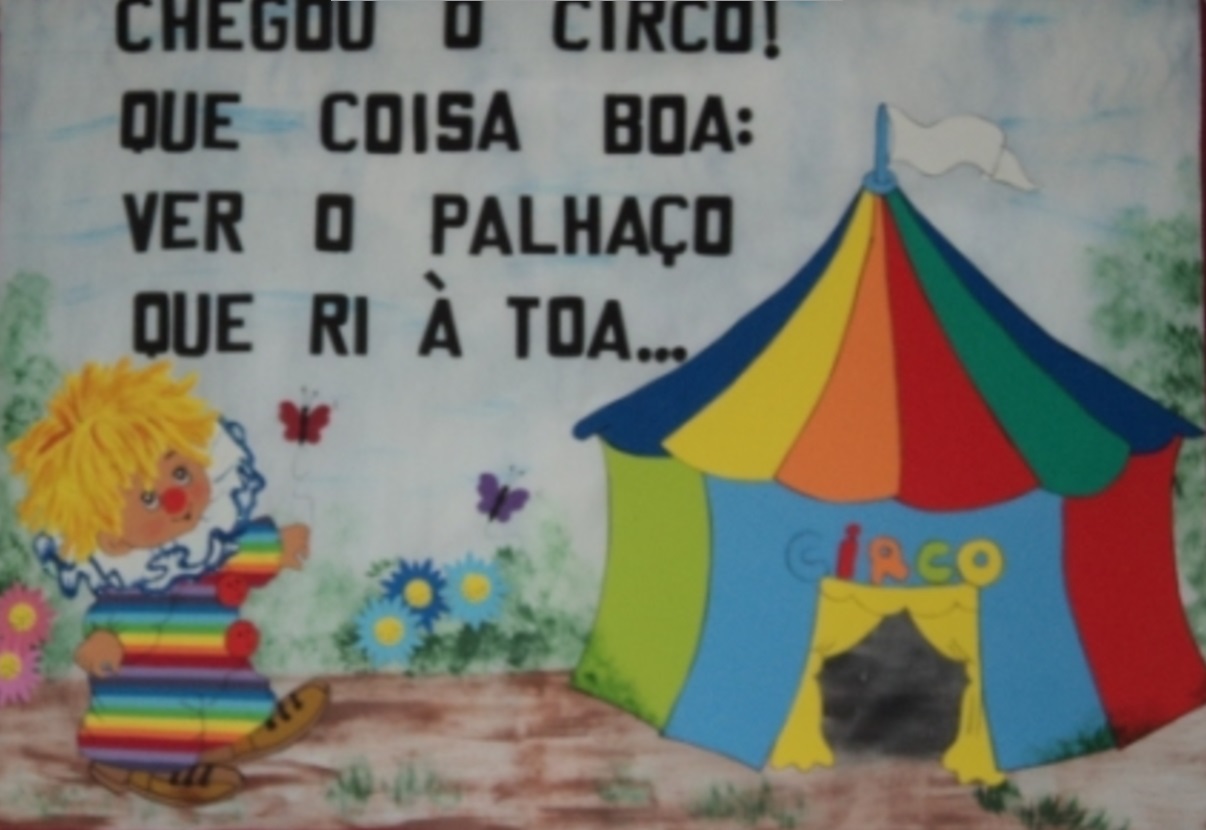 Mural Dia do Circo em EVA 