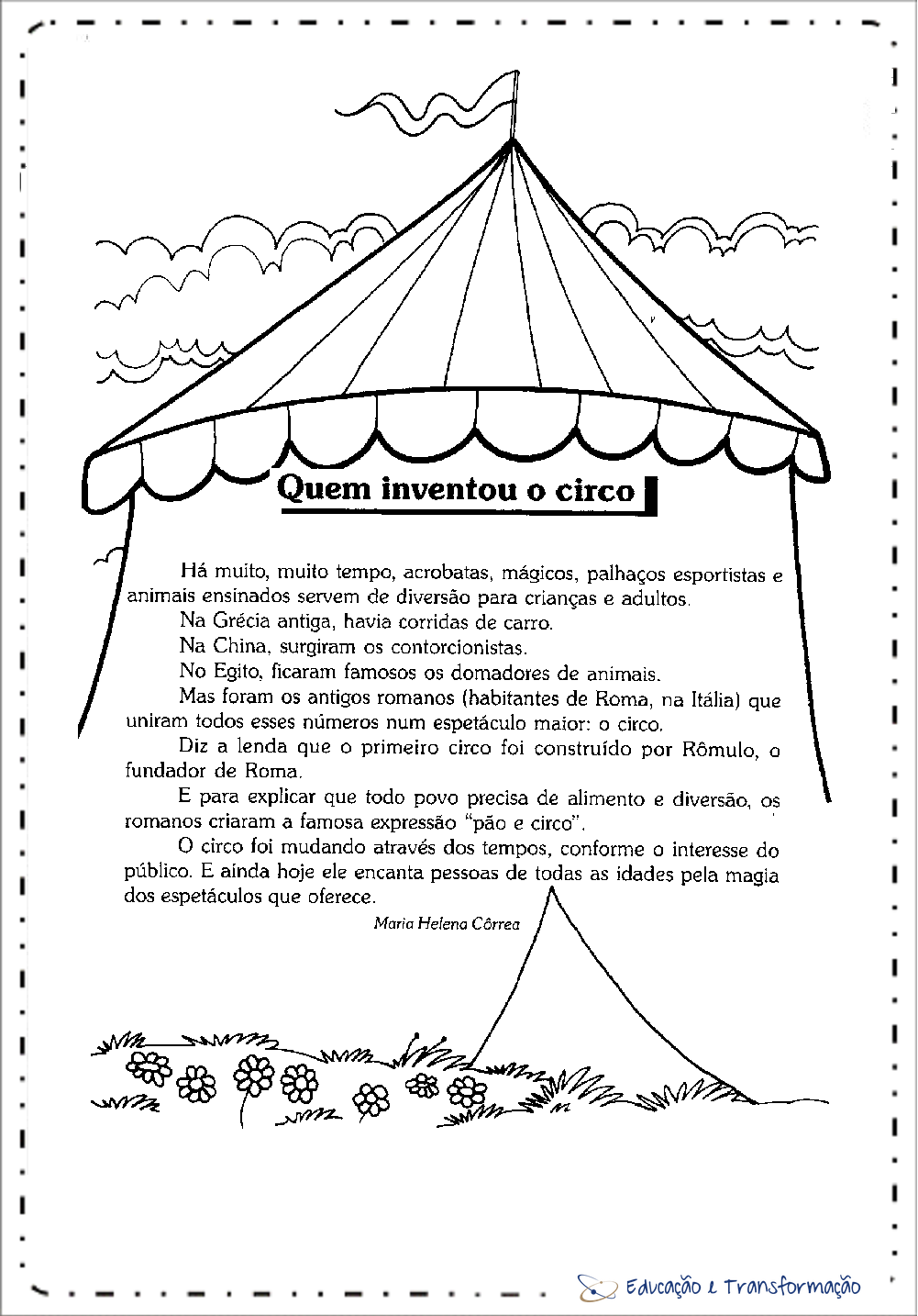 Textos sobre o Circo - Quem inventou o circo