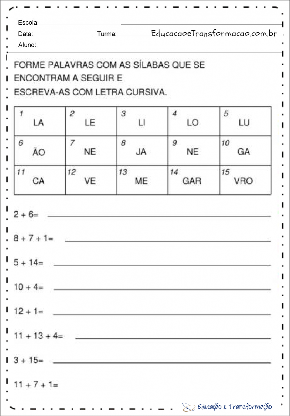 Palavras Inglês Com A Letra L - NAZAEDU